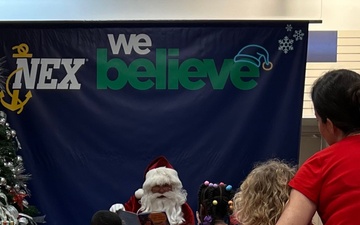 Santa Claus delights children of all ages at NEX