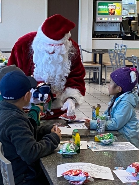 Santa Claus delights children of all ages at the NEX