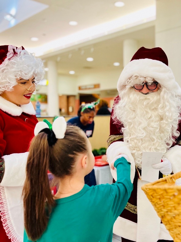 Santa Claus delights children of all ages at the NEX