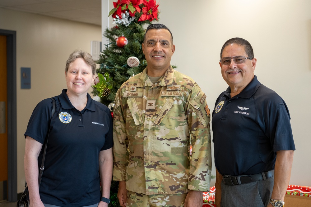 CAP National Vice Commander visits 156th Wing