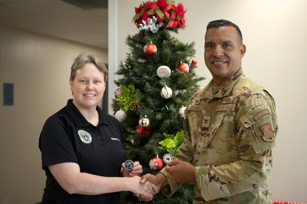 CAP National Vice Commander visits 156th Wing