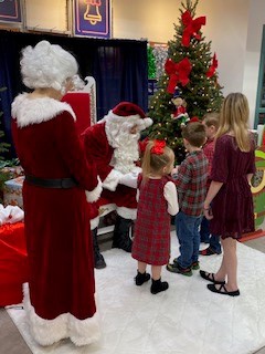 Santa Claus delights children of all ages at the NEX