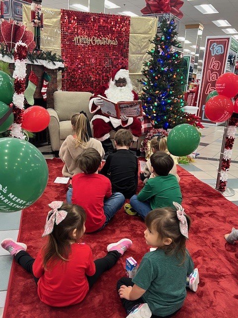 Santa Claus delights children of all ages at the NEX