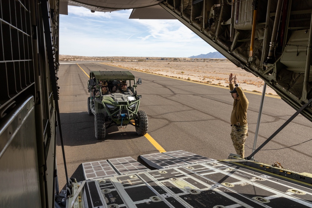 Steel Knight 23.2: U.S. Marines, Airmen transport ULTVs with HC-130J