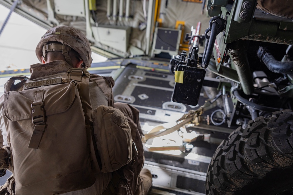 Steel Knight 23.2: U.S. Marines, Airmen transport ULTVs with HC-130J