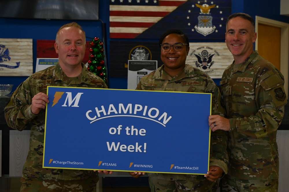 Champ of the Week - Tech. Sgt. Chauncey Griffin