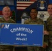 Champ of the Week - Tech. Sgt. Chauncey Griffin