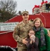 4th FW Airmen participate in a holiday parade in downtown Goldsboro, N.C.