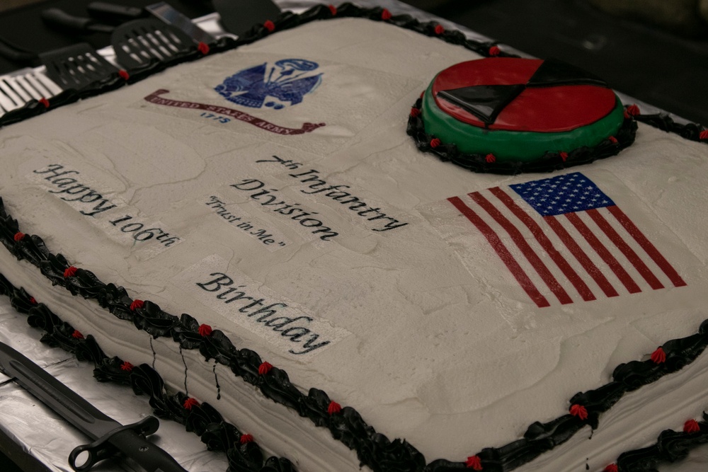 7th Infantry Division celebrates 106th birthday