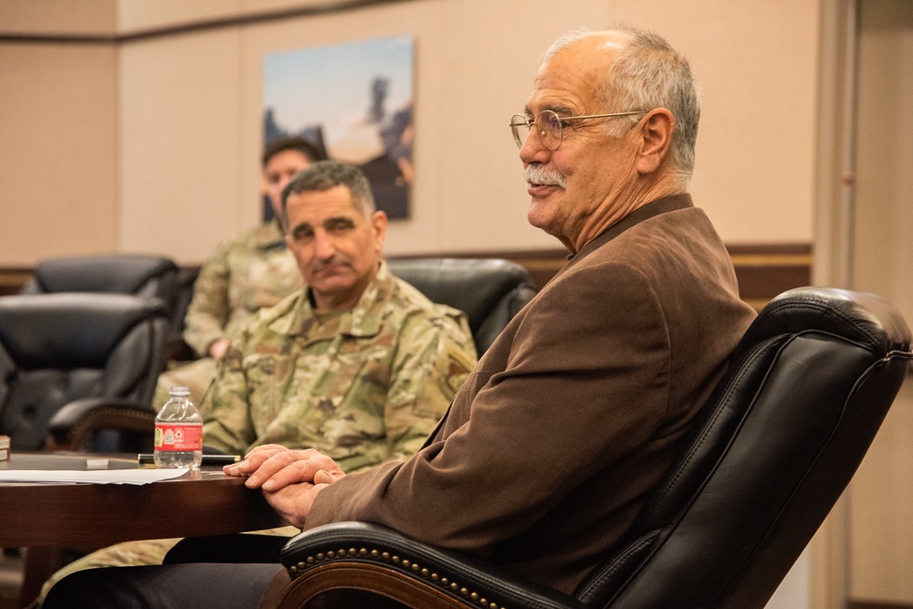 John F.C. Johnson Visits With Alaska Military Leaders – American Indian and Alaska Native Heritage Month