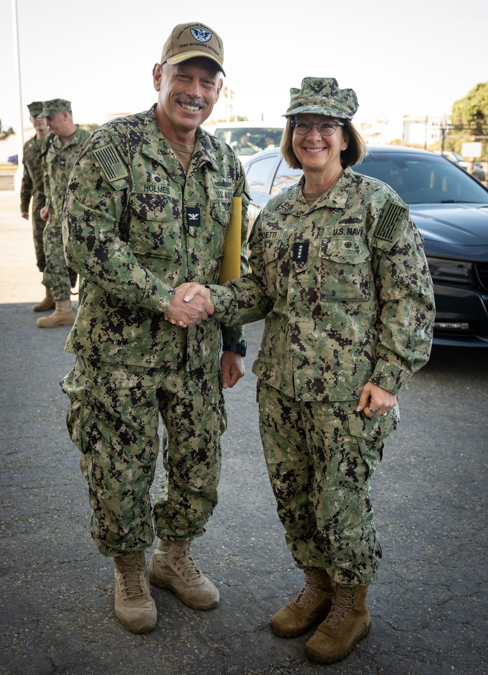 Chief of Naval Operations Adm. Franchetti Witnesses Combat Readiness Efforts at Naval Surface Warfare Center, Port Hueneme Division