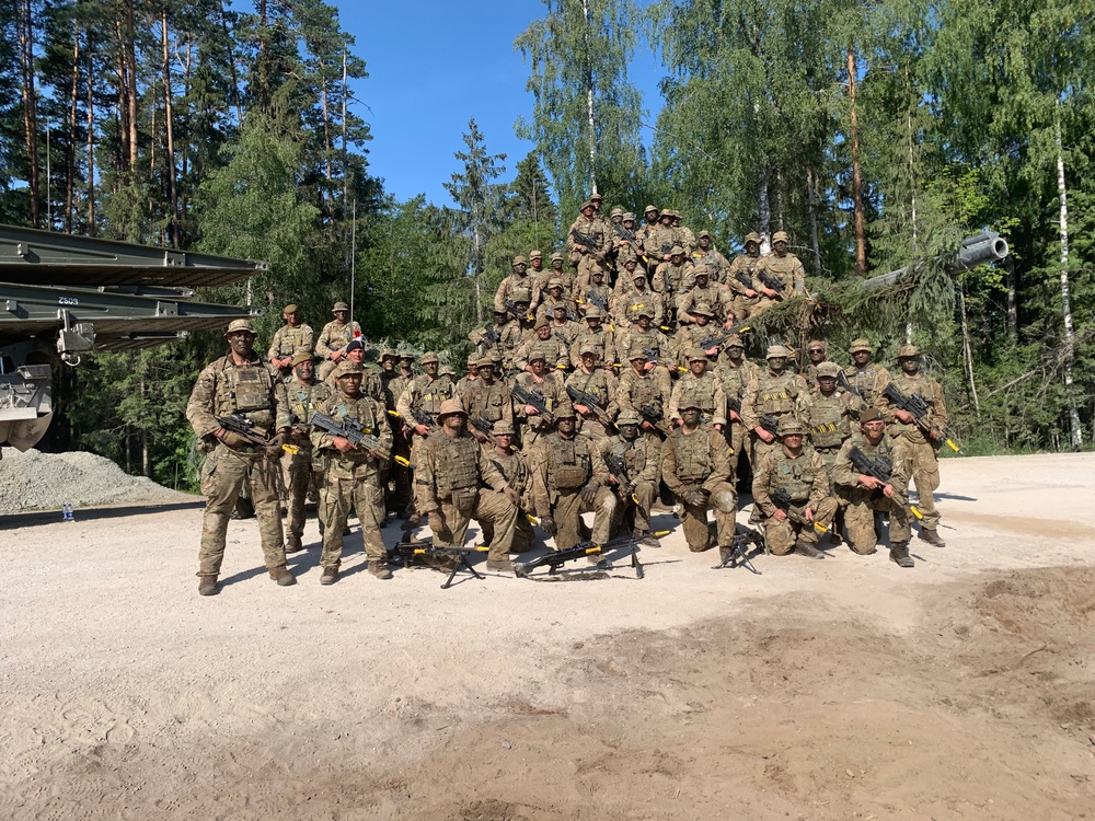 National Guard infantry joins United Kingdom in MREP mission in Estonia