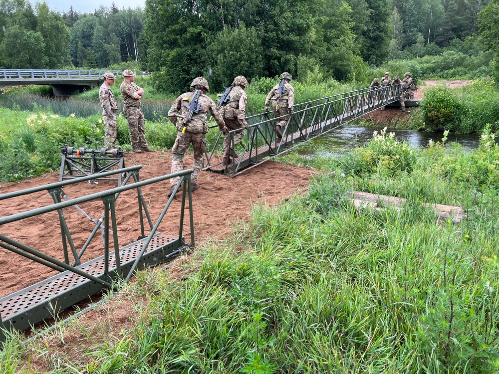 National Guard infantry joins United Kingdom in MREP mission in Estonia