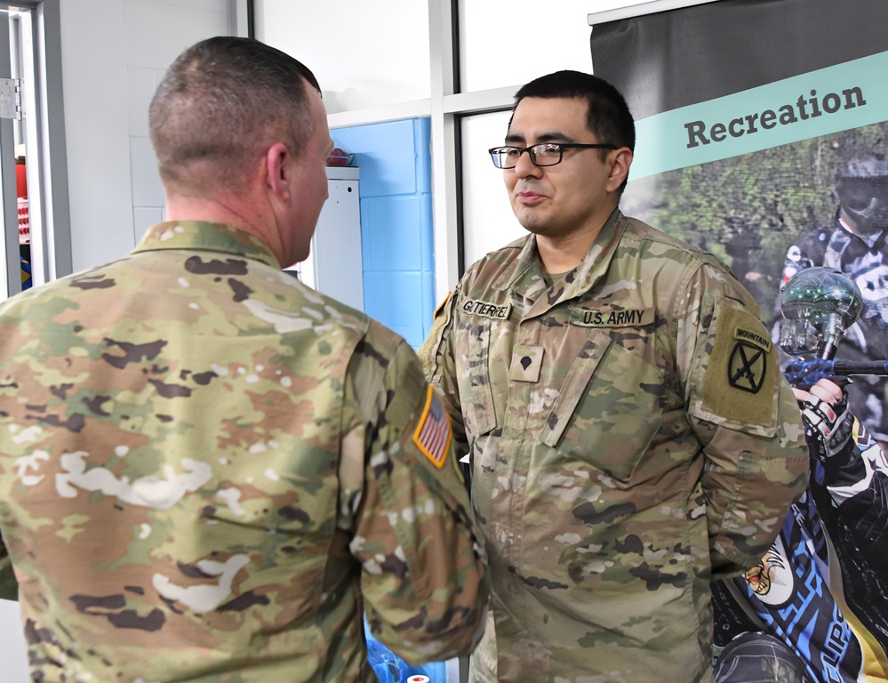 10th Mountain Division Soldiers support Fort Drum BOSS in a big way