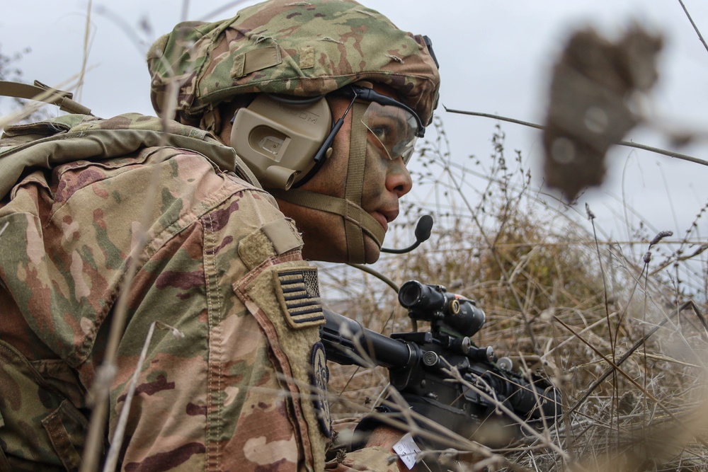 U.S. Army 2-2 Cavalry conducts Combat Patrol Exercise during Brave Partner 23