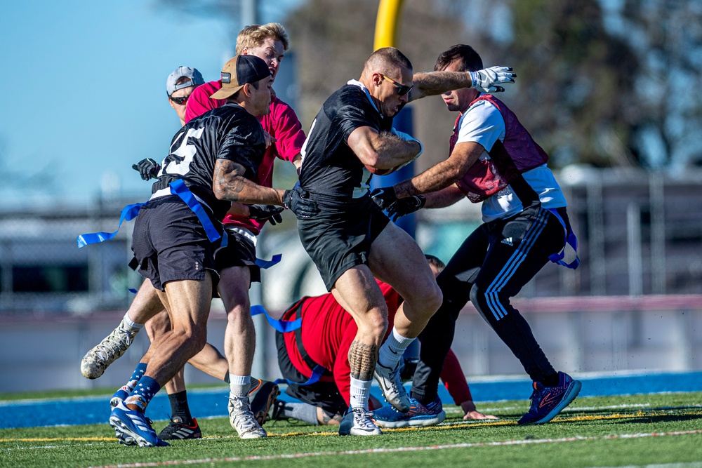 NSDC battles USSPACECOM in third annual Turkey Bowl