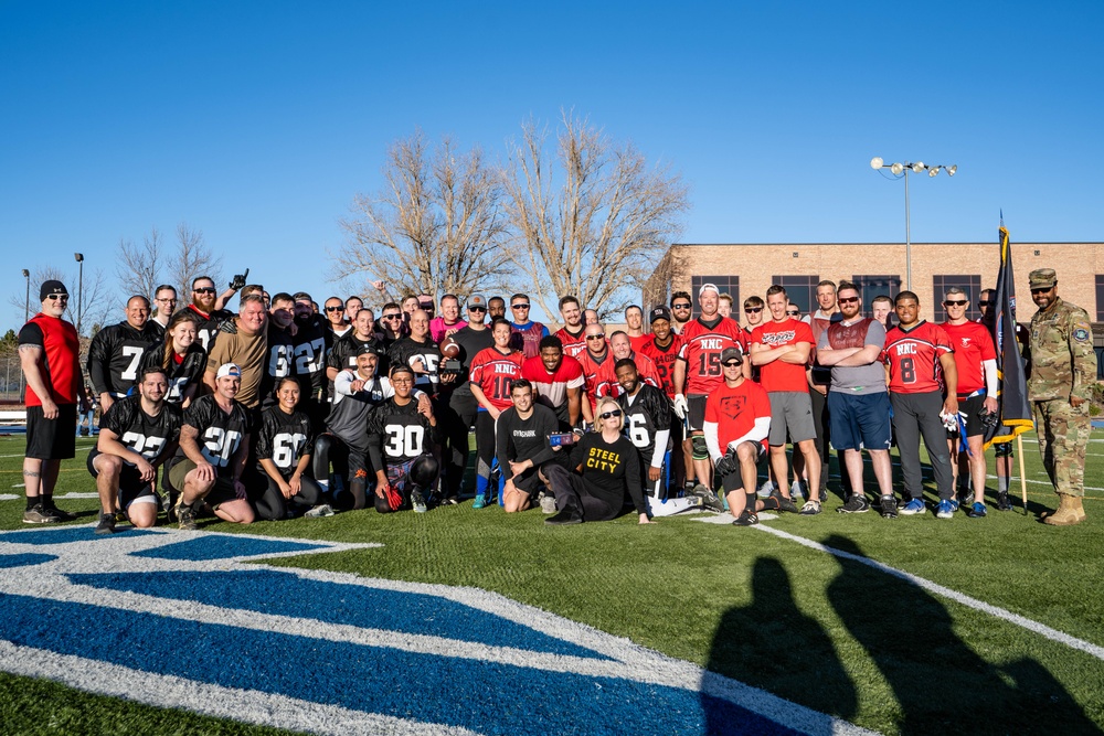 NSDC battles USSPACECOM in third annual Turkey Bowl