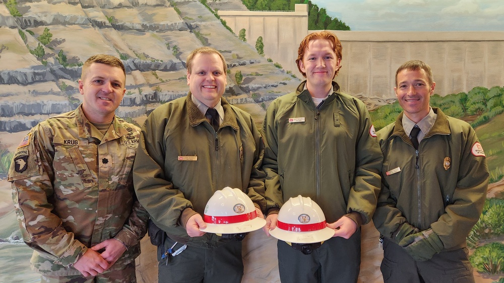 USACE Rangers Receive Clear Communicator Badge