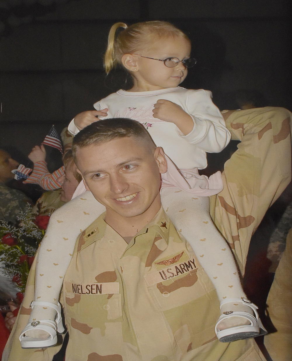 Nielsen family reunites following harrowing deployment