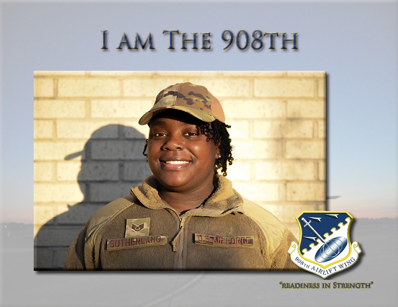 I am The 908th: Staff Sgt. Thalia Sutherland
