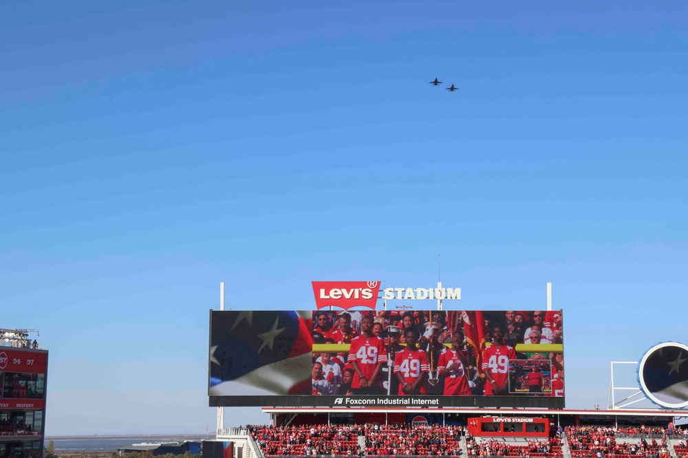 T-38 Flyover at Levi's Stadium