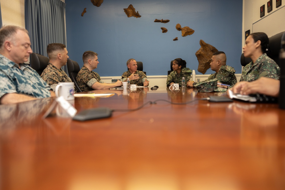 MARFORPAC - Philippine Marine Corps Logistics Staff Talks Day 1