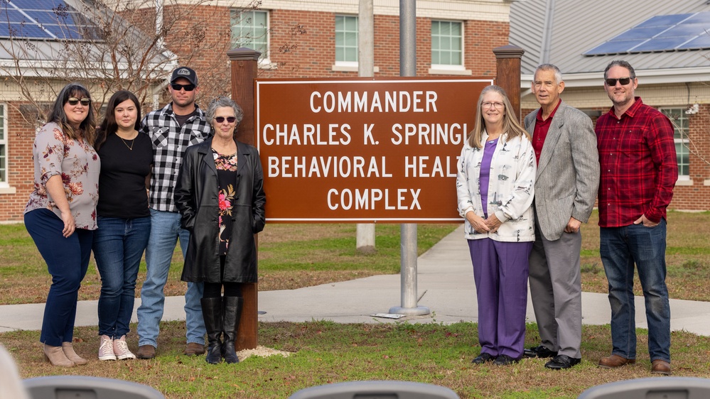 Commander Charles K. Springle Building Rededication Ceremony