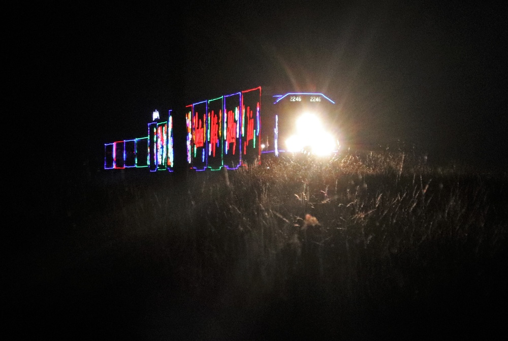 2023 Holiday Train travels through Fort McCoy