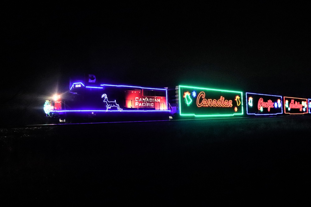 2023 Holiday Train travels through Fort McCoy