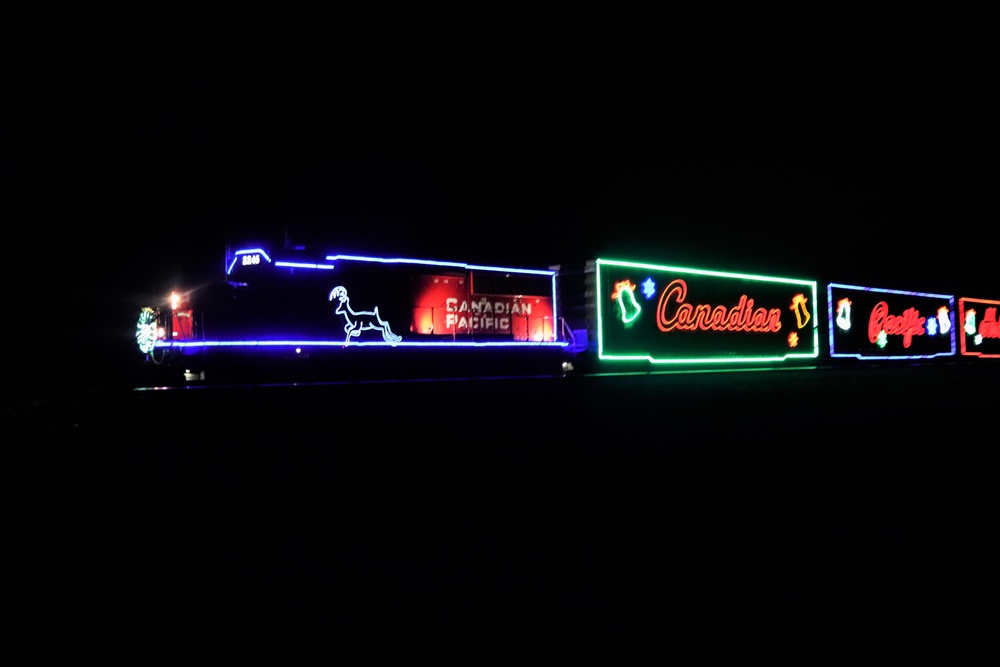 2023 Holiday Train travels through Fort McCoy