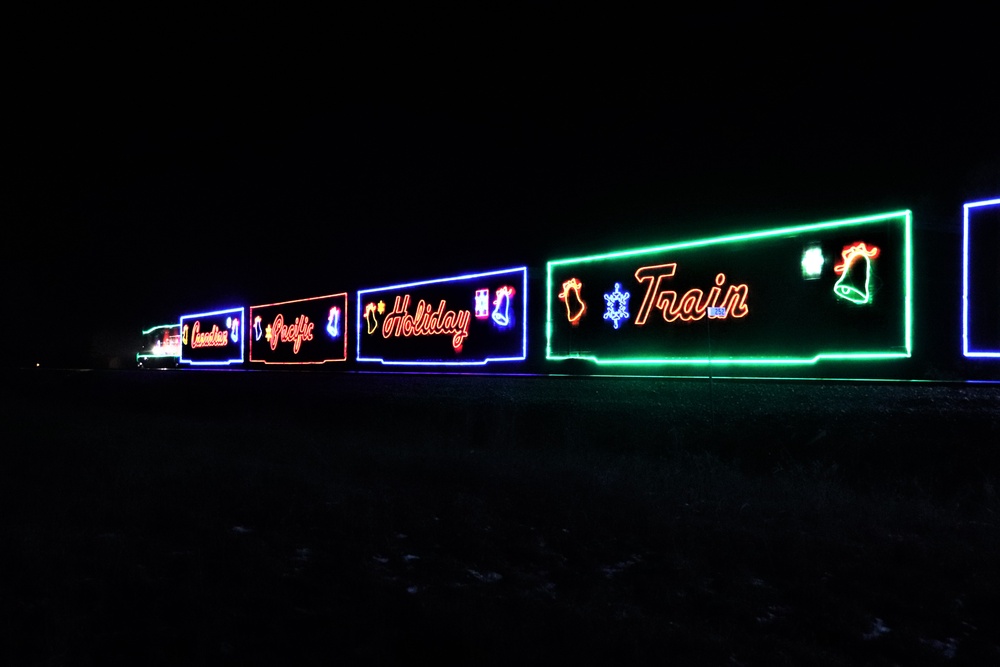2023 Holiday Train travels through Fort McCoy