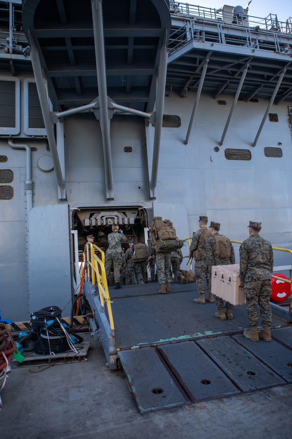 24th Marine Expeditionary Unit Embarks USS Wasp for PMINT