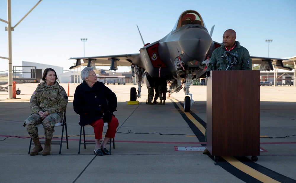 F-35 Lightning Joins The Red Tail Legacy