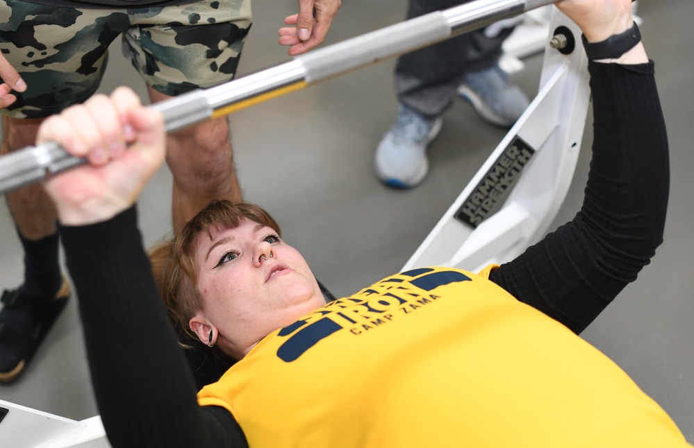 Heavy lifters compete in Camp Zama's 'SWOLE Push and Pull' event