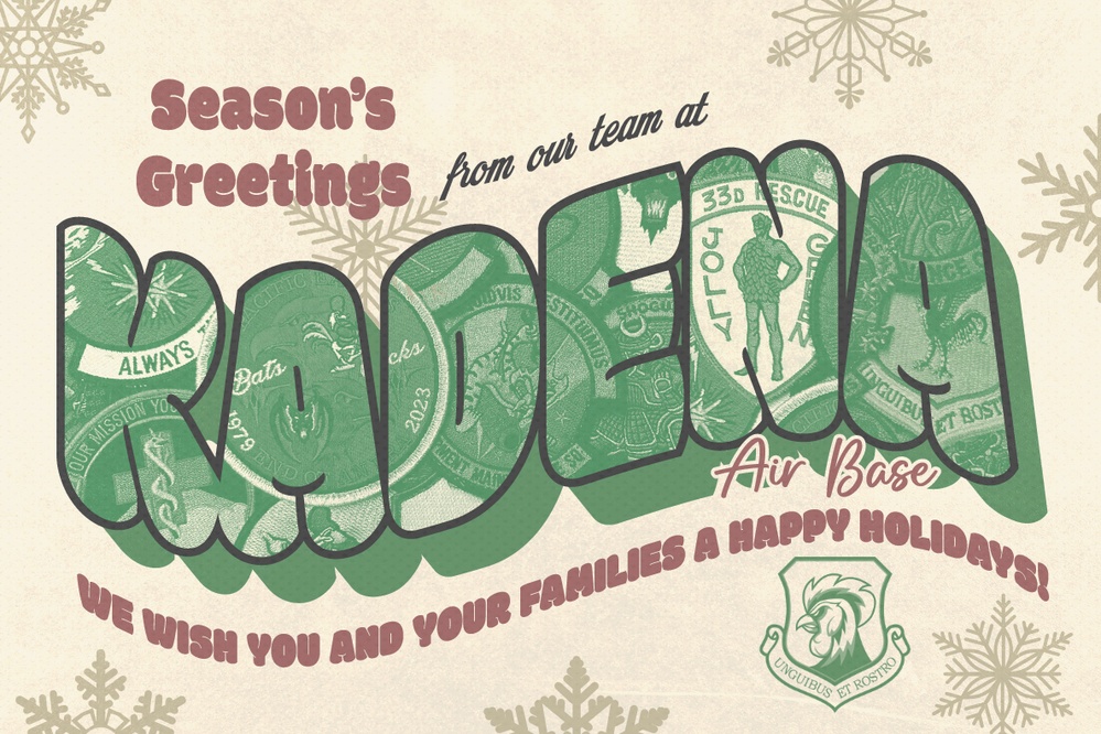 Kadena 2023 Holiday Postcard