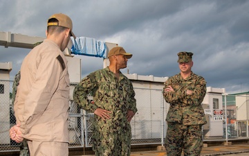 OPNAV N95 Visits Sasebo MCM Units