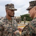 Sgt. Malik Pugh Navy and Marine Corps Achievement Medal Ceremony