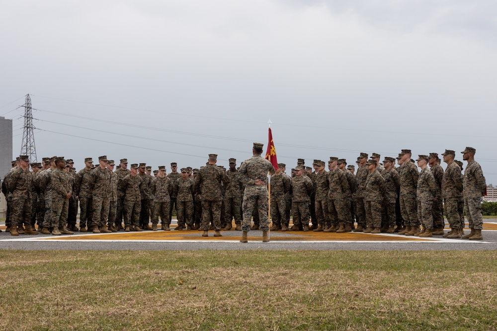 Sgt. Malik Pugh Navy and Marine Corps Achievement Medal Ceremony