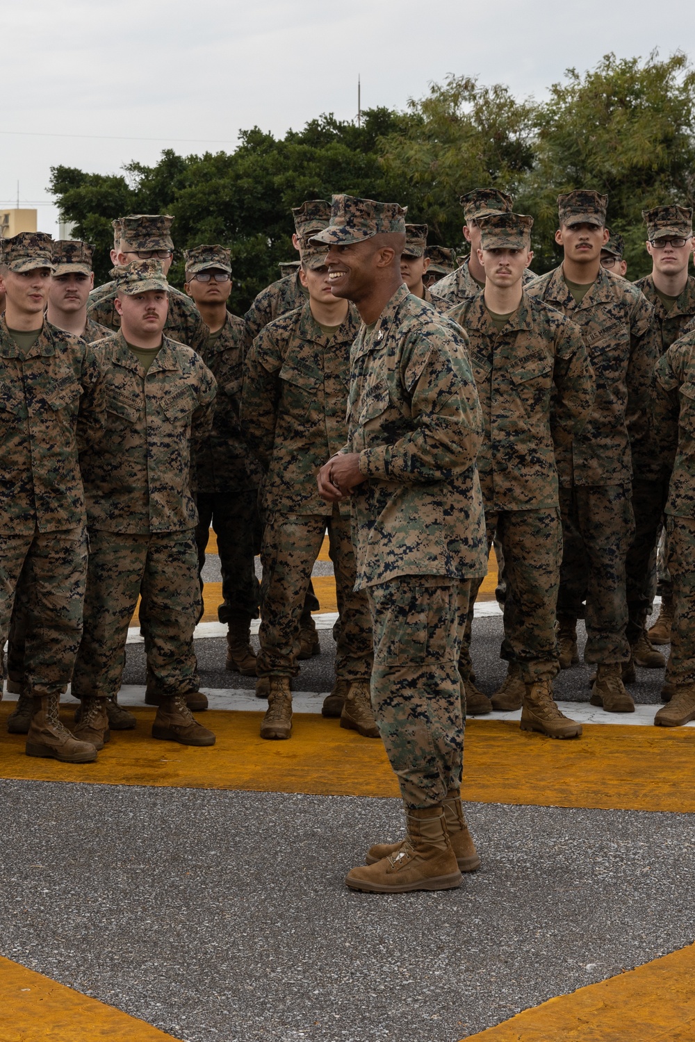 Sgt. Malik Pugh Navy and Marine Corps Achievement Medal Ceremony