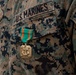 Sgt. Malik Pugh Navy and Marine Corps Achievement Medal Ceremony