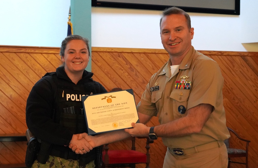 NWS Yorktown holds final award quarters event for 2023