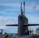 Michigan Departs Naval Base Guam