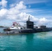 Michigan Departs Naval Base Guam