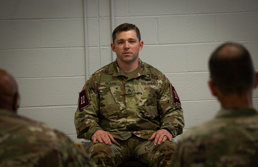 Alabama National Guard Best Warrior 2023 Sergeants’ Major Board