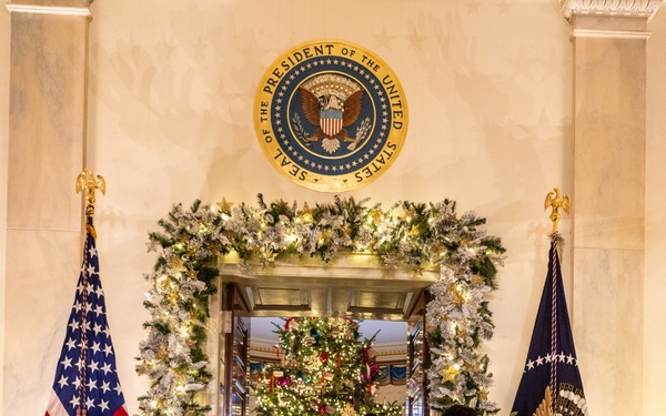 First Lady of the United States hosts Toys for Tots event at White House