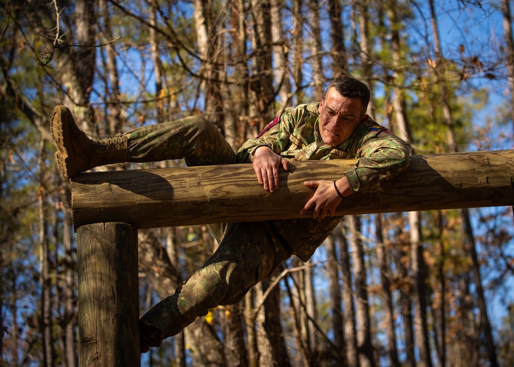 Alabama National Guard Best Warrior 2023 Confidence Course