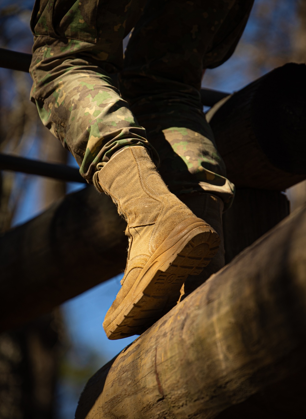 Alabama National Guard Best Warrior 2023 Confidence Course