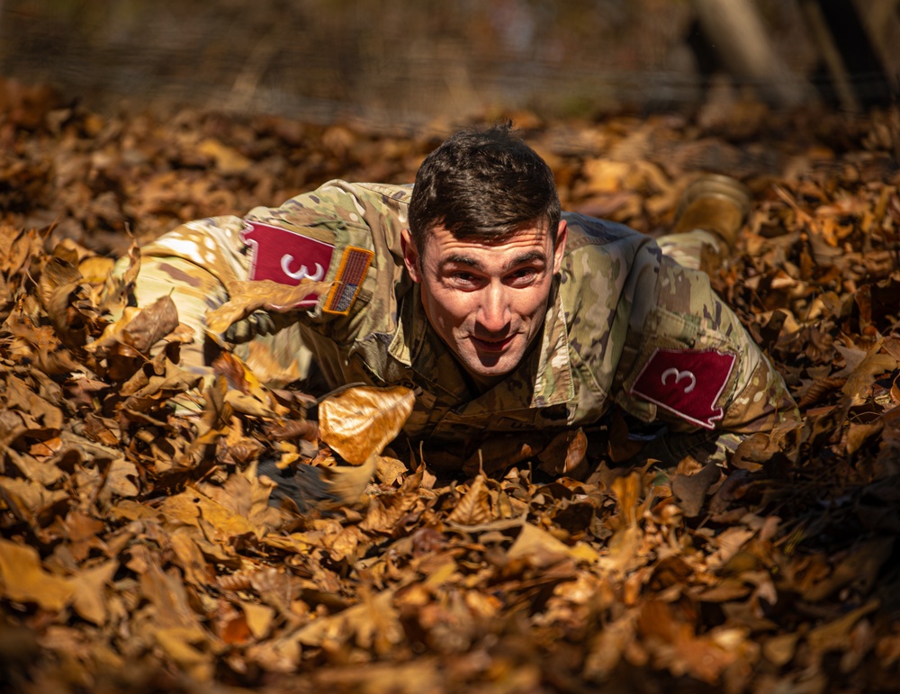 Alabama National Guard Best Warrior 2023 Confidence Course