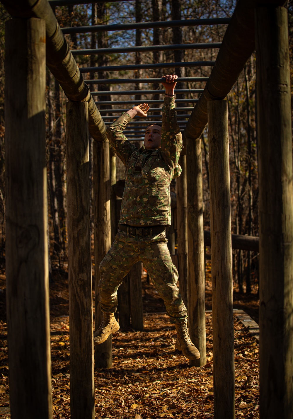 Alabama National Guard Best Warrior 2023 Confidence Course