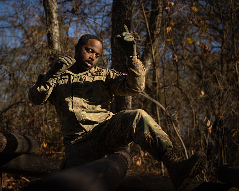 Alabama National Guard Best Warrior 2023 Confidence Course